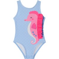 Baby Badeanzug mit Seepferdchen-Print