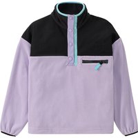 Mädchen Fleece-Pullover mit Farbteilern