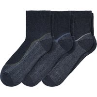 3 Paar Herren Trekking-Socken mit Kurzschaft