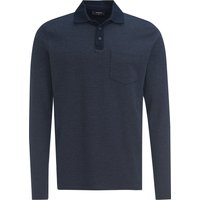 Herren Poloshirt mit leichten Streifen