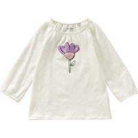 Baby Langarmshirt mit Blumen-Print