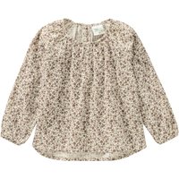 Mädchen Musselin-Bluse mit Raglanärmeln
