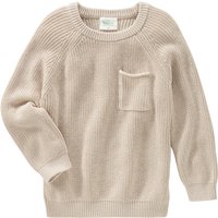 Jungen Strickpullover mit Raglanärmeln