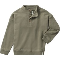 Jungen Sweatshirt mit Knopfleiste