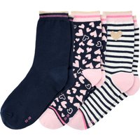 3 Paar Damen Socken mit verschiedenen Motiven