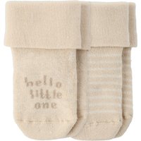 2 Paar Newborn Frotteesocken Born 2025