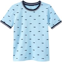 Jungen T-Shirt mit Hai-Allover
