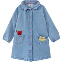 Baby Jeanskleid mit Stickereien