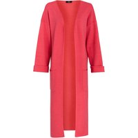 Damen Strickjacke lang geschnitten