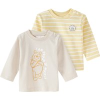 2 Winnie Puuh Langarmshirts aus Bio-Baumwolle
