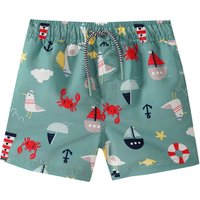 Baby Badeshorts mit maritimen Motiven