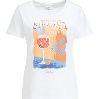 Damen T-Shirt mit großem Print