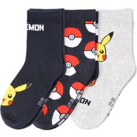 3 Paar Pokémon Socken im Set