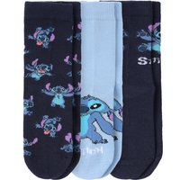 3 Paar Disney Stitch Socken im Set
