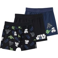 3 Star Wars Boxer in verschiedenen Dessins