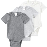 3 Baby Bodys in verschiedenen Farben