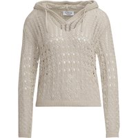 Damen Strickpullover mit Ajour-Muster