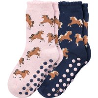 2 Paar Mädchen Stoppersocken im Set