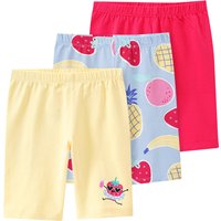 3 Mädchen Radler mit bunten Motiven