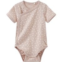 Newborn Wickelbody mit Herzchen allover