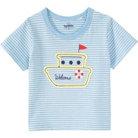 Baby T-Shirt mit Boot-Motiv