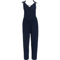 Damen Umstands-Jumpsuit aus Musselin