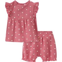 Newborn Kleid und Shorts aus Musselin