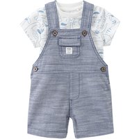Newborn Latzshorts und T-Shirt im Set