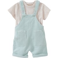 Newborn T-Shirt und Latzshorts im Set