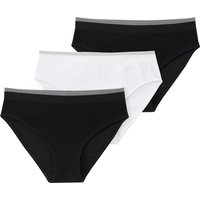 3 Mädchen Seamless-Slips in Unifarben