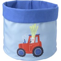 Großer Aufbewahrungskorb mit bunten Motiven