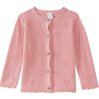 Baby Strickjacke mit Ajour-Muster