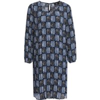 Damen Plissee-Kleid mit Muschel-Motiven