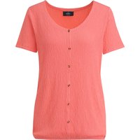 Damen T-Shirt mit Strukturmuster