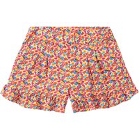 Mädchen Shorts mit Blumen-Allover