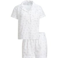 Damen Musselin-Shorty mit Blumen-Muster