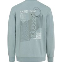Herren Sweatshirt mit Backprint