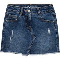 Mädchen Jeansrock mit Used-Details