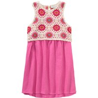 Mädchen Kleid mit gestricktem Oberteil