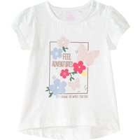 Baby T-Shirt mit Blumen-Print