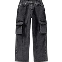Jungen Straight-Jeans im Cargo-Style