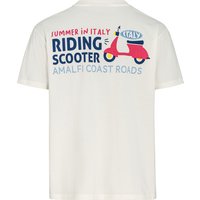 Herren T-Shirt mit Scooter-Print