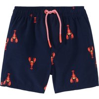 Jungen UV-Badeshorts mit Hummer-Motiven