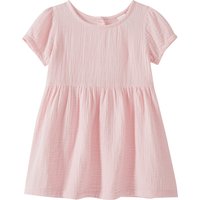 Baby Musselin-Kleid mit kurzen Ärmeln