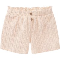 Baby Shorts mit Strukturmuster