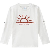 Baby Langarmshirt mit gummiertem Print