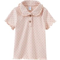 Baby Poloshirt mit gerippter Struktur