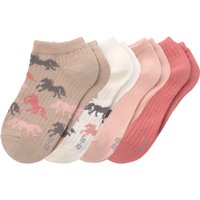 4 Paar Mädchen Sneaker-Socken im Set