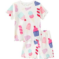 Mädchen Shorty mit Eis allover