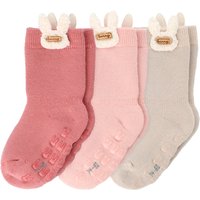 3 Paar Baby Stoppersocken in Frottee-Qualität